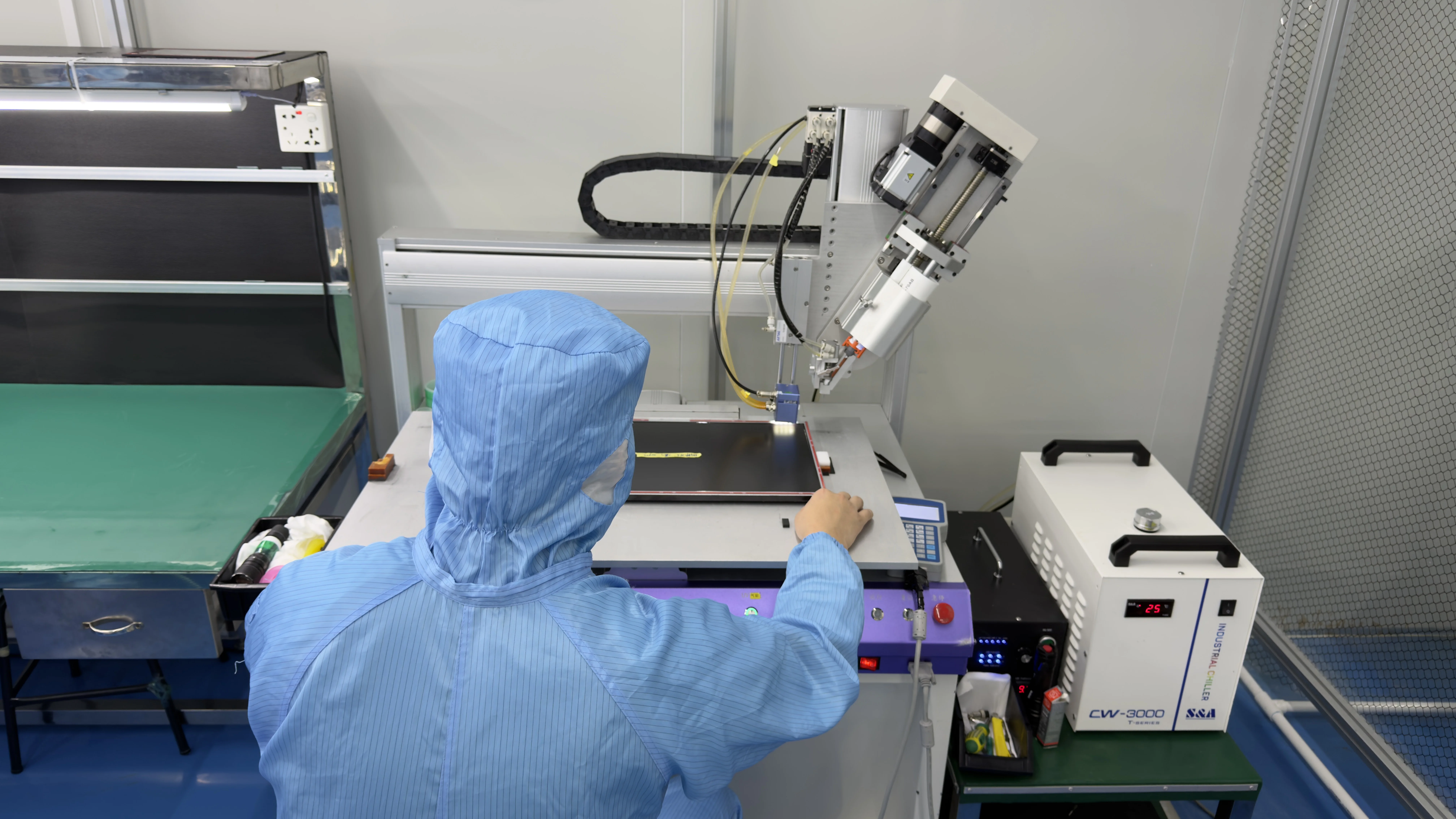 KoreTouch production equipment and integration capacity