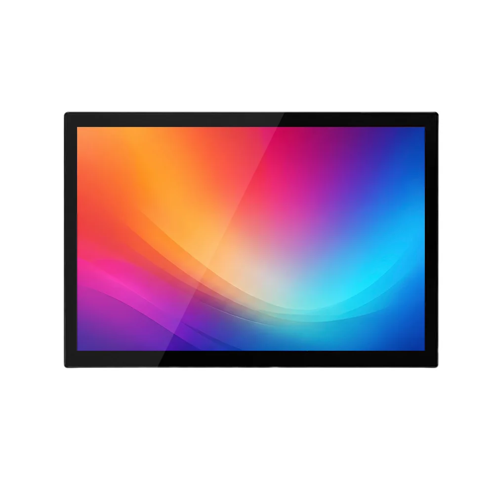KoreTouch STI-156CTPCW-Win 15.6-inch Windows industrial panel PC, front view