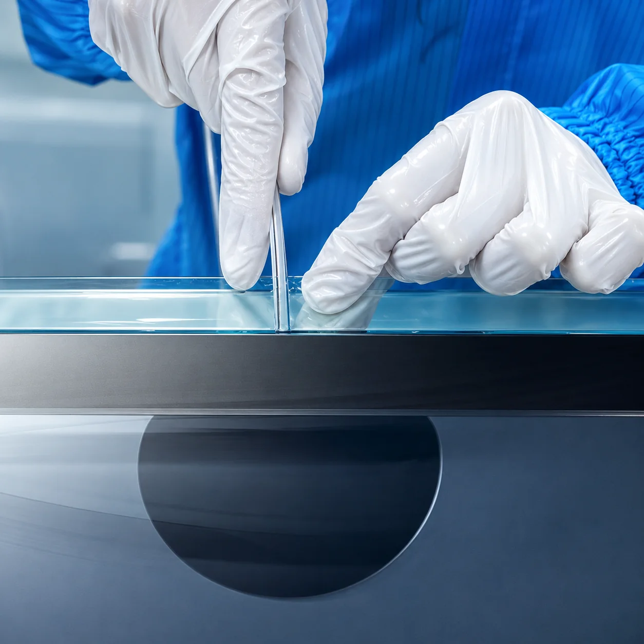 WACKER silicone LOCA optical bonding for industrial touch displays in extreme temperature environments