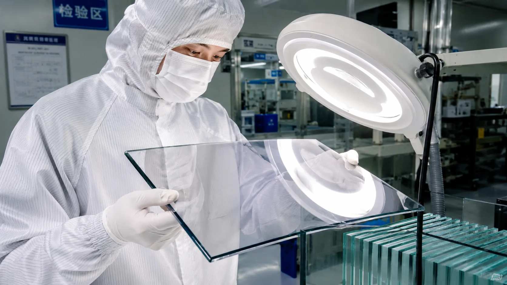Step 1 — touchscreen and LCM incoming inspection