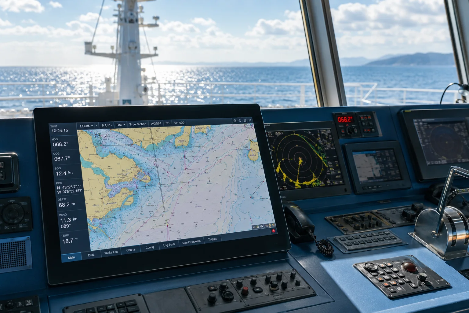 Aviation and marine bonded displays
