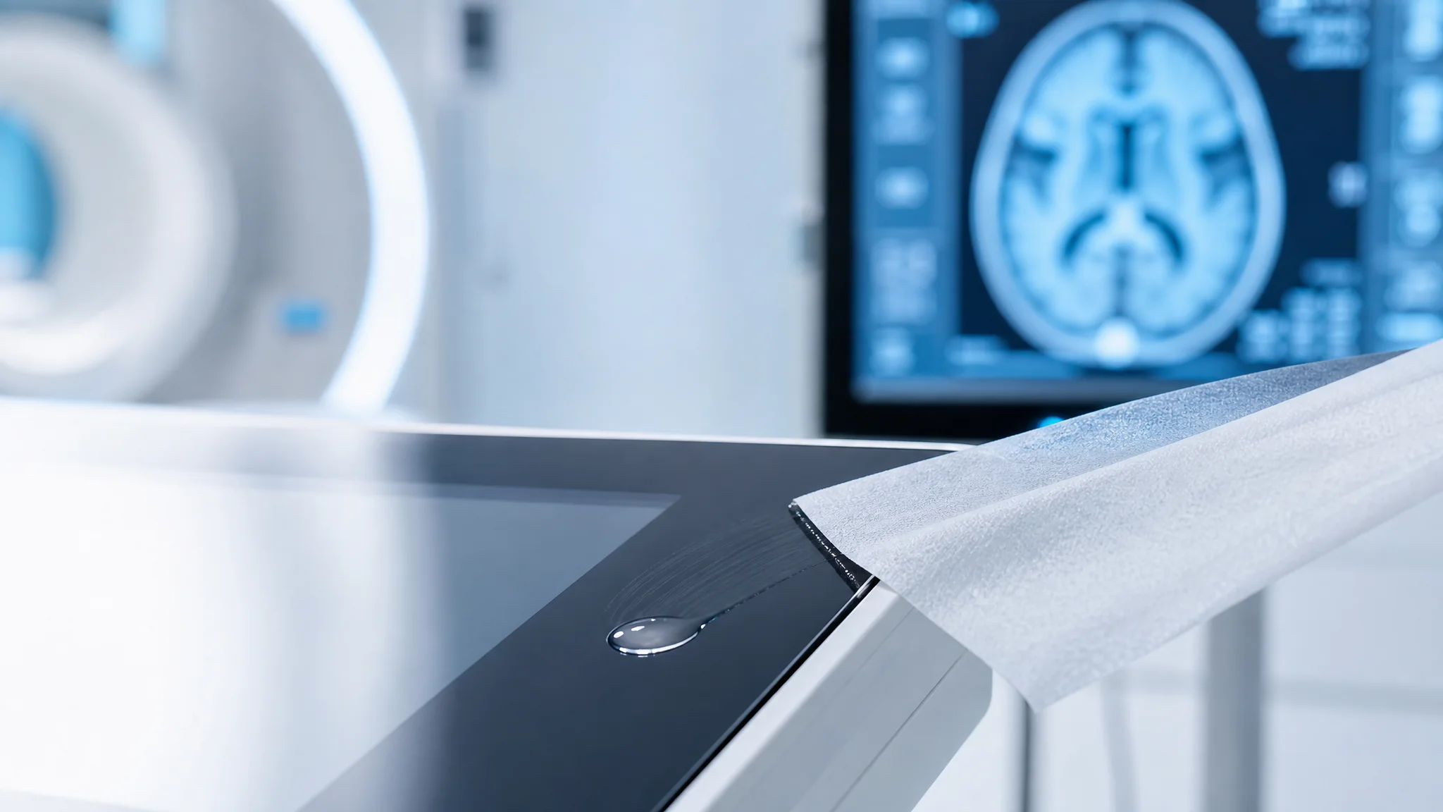 Smart medical vertical — integrated high-clarity touch displays for regulated clinical environments